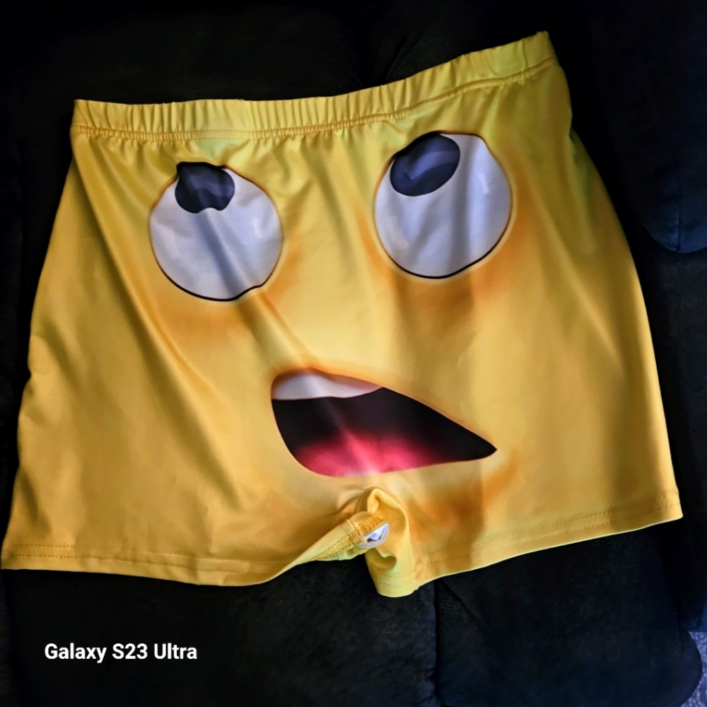Cute face shorts